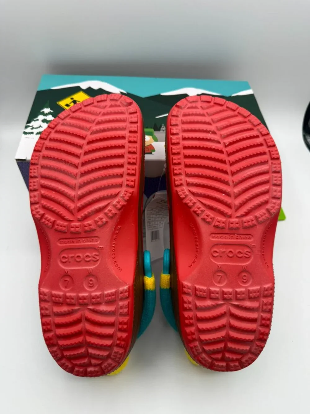 Crocs x South Park Eric Cartman Classic Clogs Red Men Size 7 Women 9 NWB